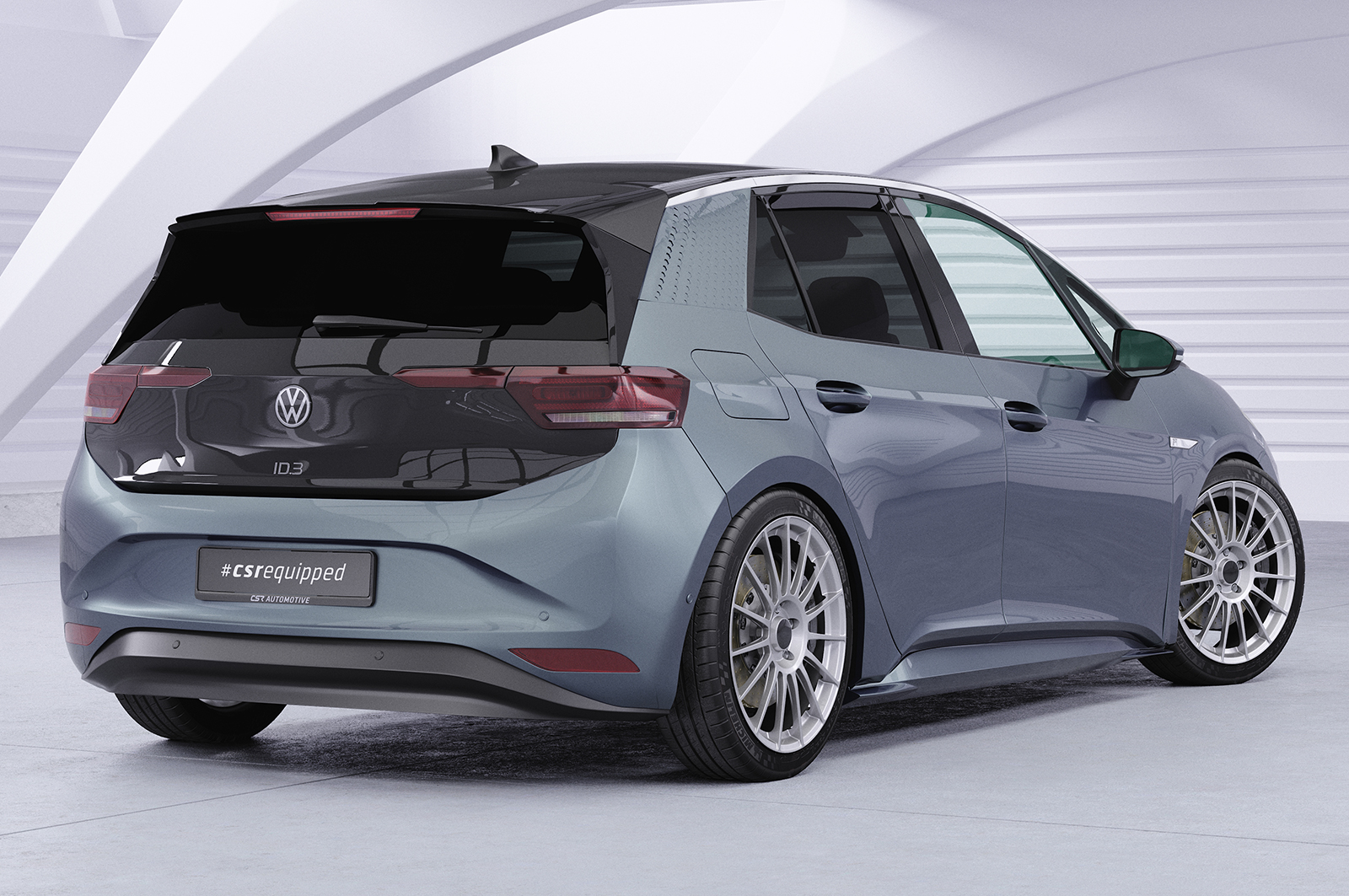 Becquet / Extension CAP pour VW ID3 toutes carrosseries (depuis 11/2019) - Fabriqué en ABS (6 finitions au choix)