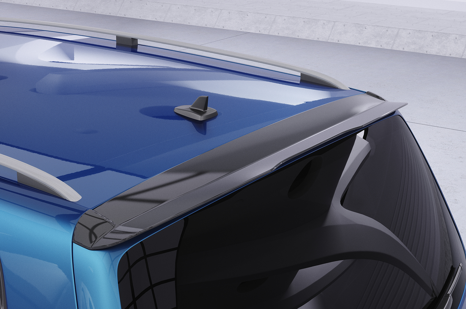 Becquet / Extension CAP pour VW Touran / Touran GP toutes carrosseries (2003-2010) - Fabriqué en ABS (6 finitions au choix)