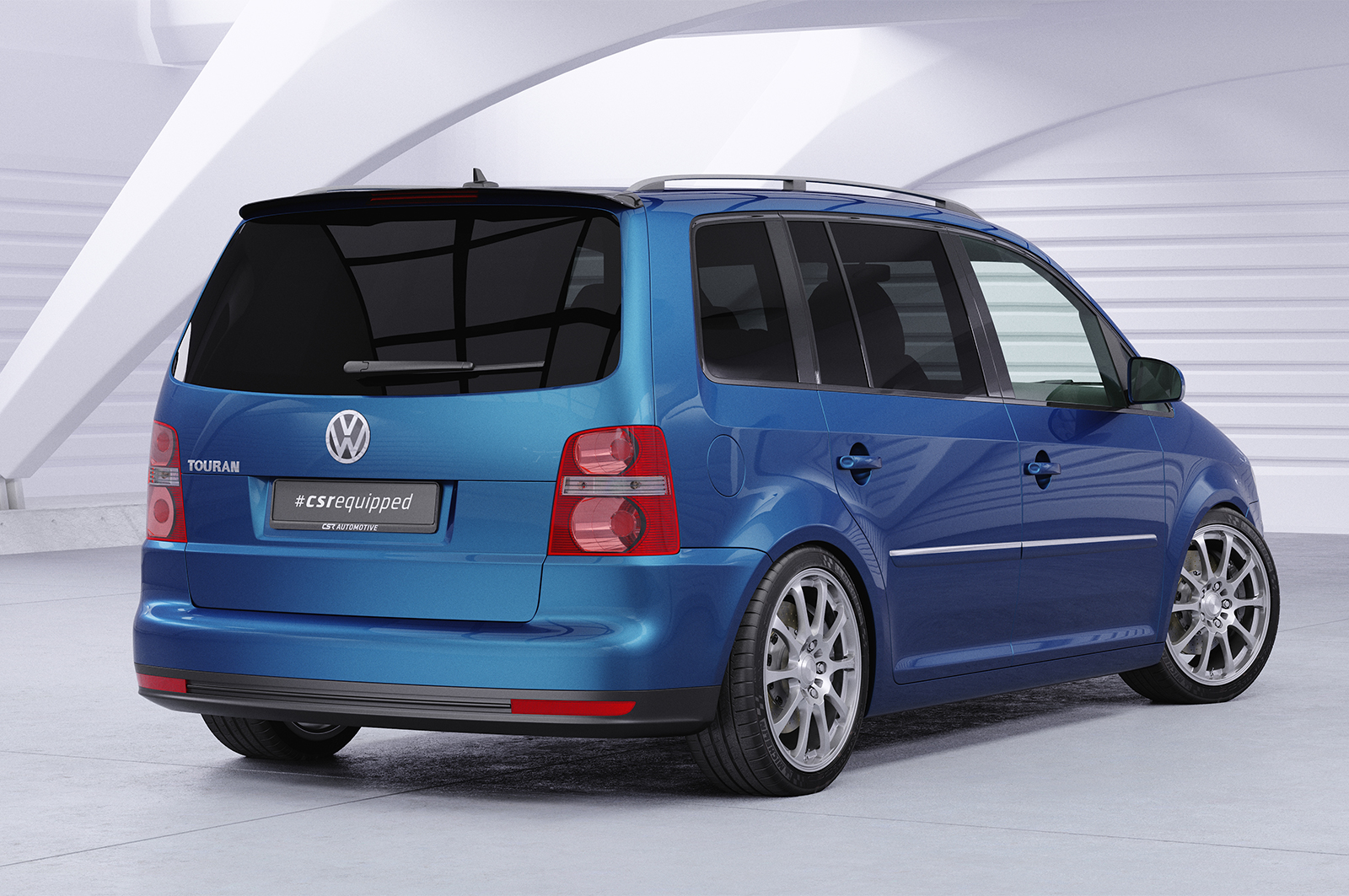 Becquet / Extension CAP pour VW Touran / Touran GP toutes carrosseries (2003-2010) - Fabriqué en ABS (6 finitions au choix)