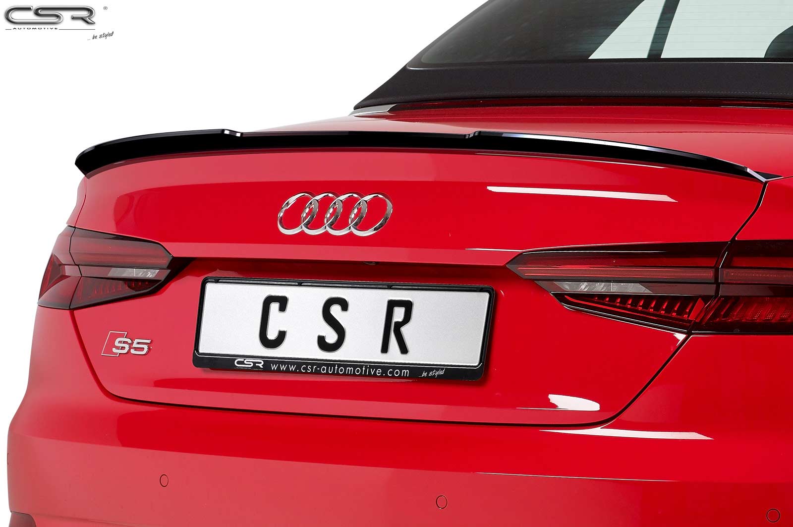 Becquet / Extension CAP pour Audi A5 F5 cabriolet (depuis 2016) - Fabriqué en ABS (6 finitions au choix)