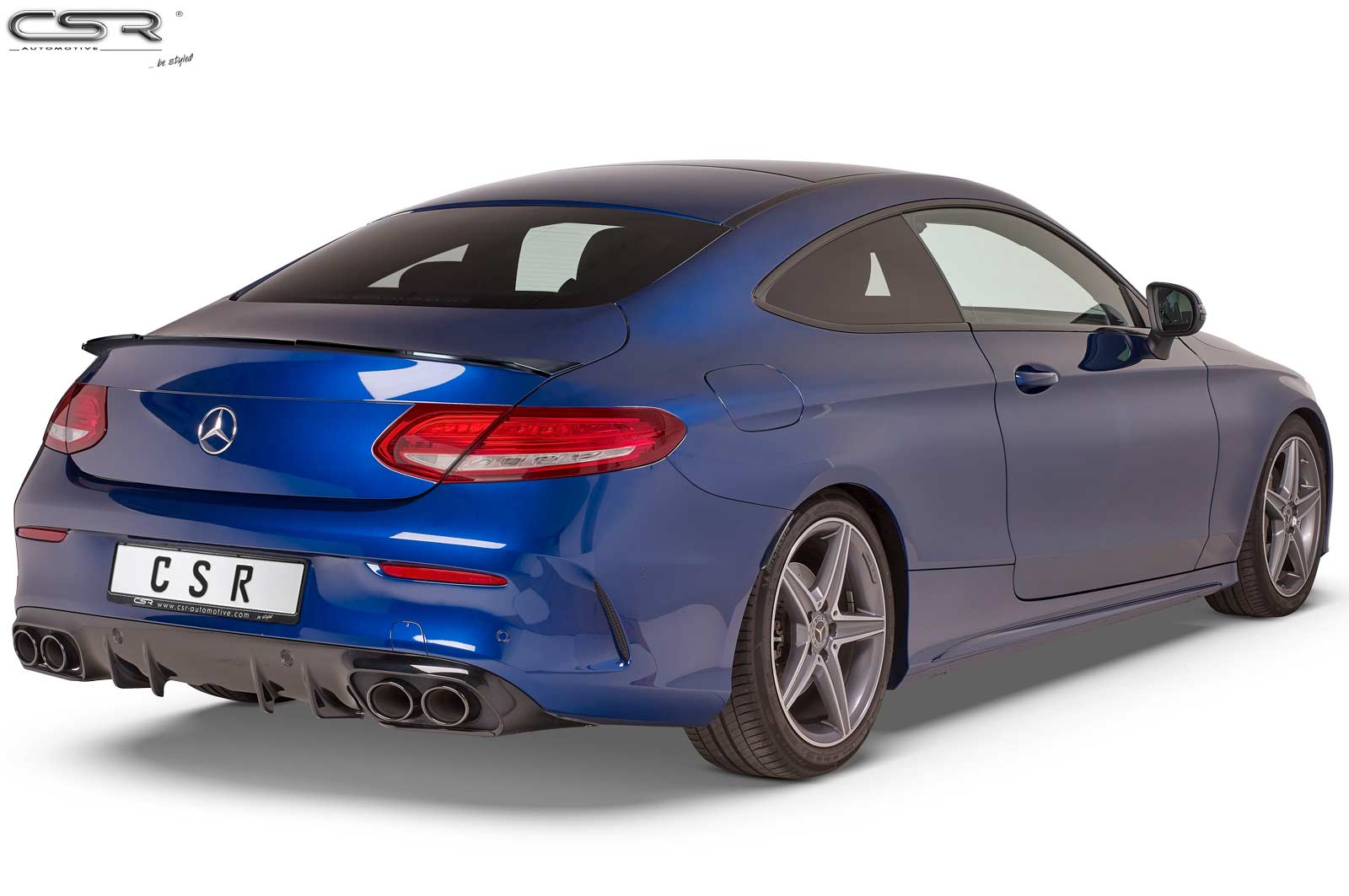 Becquet / Extension CAP pour Mercedes-Benz Classe C C205 coupé (depuis 2015) - Fabriqué en ABS (6 finitions au choix)