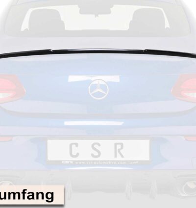 Becquet / Extension CAP pour Mercedes-Benz Classe C C205 coupé (depuis 2015) - Fabriqué en ABS (6 finitions au choix)