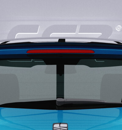 Becquet / Extension CAP pour Seat Leon III Typ 5F toutes carrosseries y compris ST / SC (2 / 3 portes) et Cupra (depuis 11/2011) - Fabriqué en ABS (6 finitions au choix)