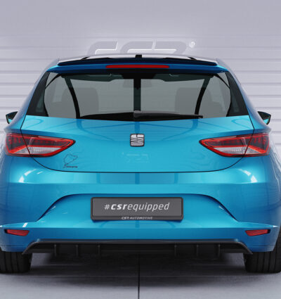 Becquet / Extension CAP pour Seat Leon III Typ 5F toutes carrosseries y compris ST / SC (2 / 3 portes) et Cupra (depuis 11/2011) - Fabriqué en ABS (6 finitions au choix)