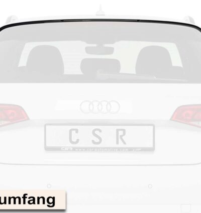 Becquet / Extension CAP pour Audi A3 8V Sportback (5 portes) (2012-2020) - Fabriqué en ABS (6 finitions au choix)