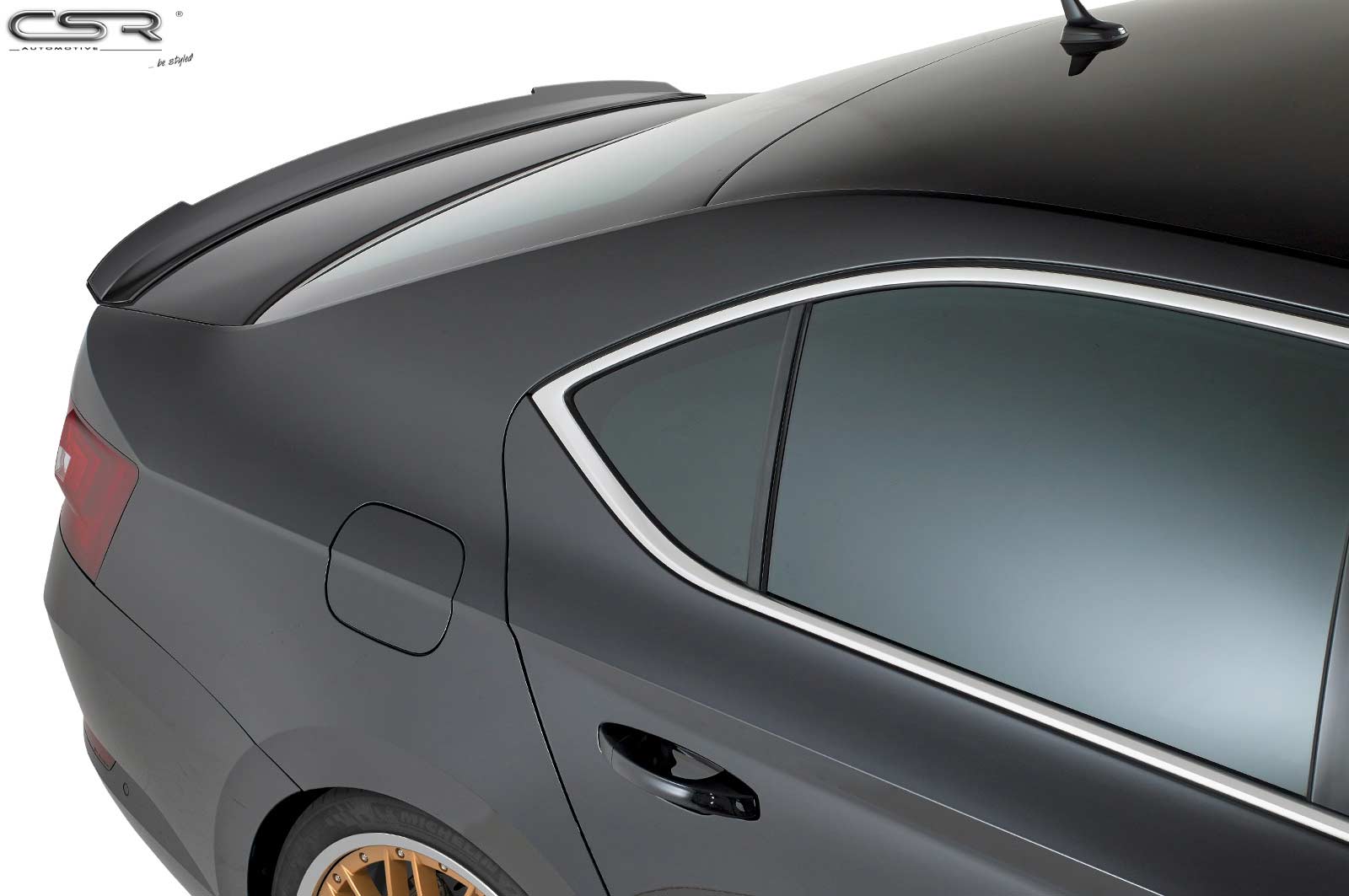 Becquet / Extension CAP pour Skoda Superb III (Typ 3V) berline (depuis 03/2015) - Fabriqué en ABS (6 finitions au choix)