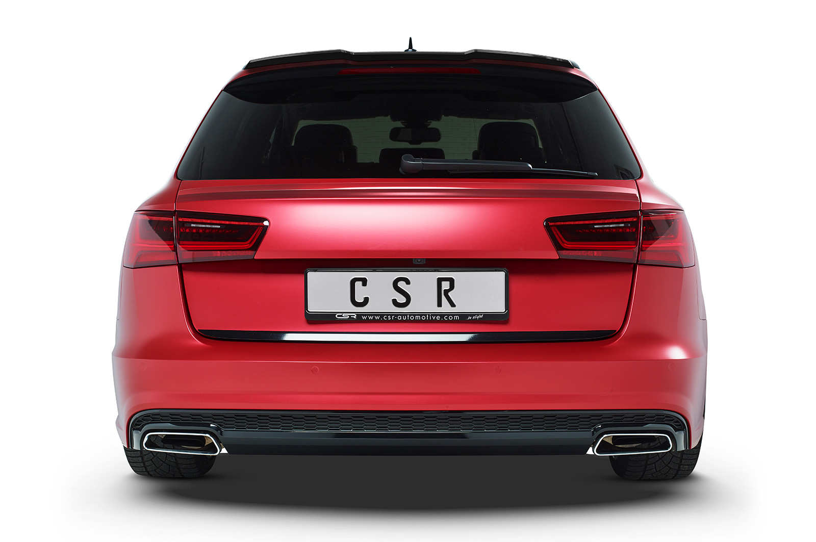 Becquet / Extension CAP pour Audi A6 C7 4G / S6 C7 4G Avant (2011-05/2018) - Fabriqué en ABS (6 finitions au choix)