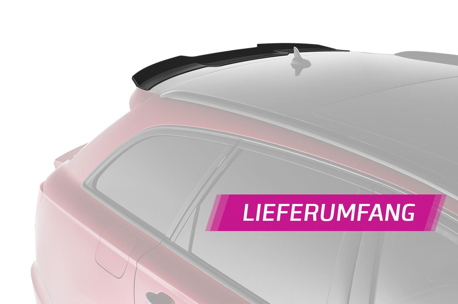 Becquet / Extension CAP pour Audi A6 C7 4G / S6 C7 4G Avant (2011-05/2018) - Fabriqué en ABS (6 finitions au choix)