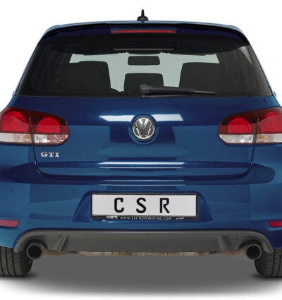 Becquet / Extension CAP pour VW Golf 6 GTI / GTI Edition 35 / GTD / R / R-Line (2008-2012) - Fabriqué en ABS (6 finitions au choix)