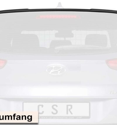 Becquet / Extension CAP pour Hyundai Tucson (TL) toutes carrosseries (2015-2020) - Fabriqué en ABS (6 finitions au choix)