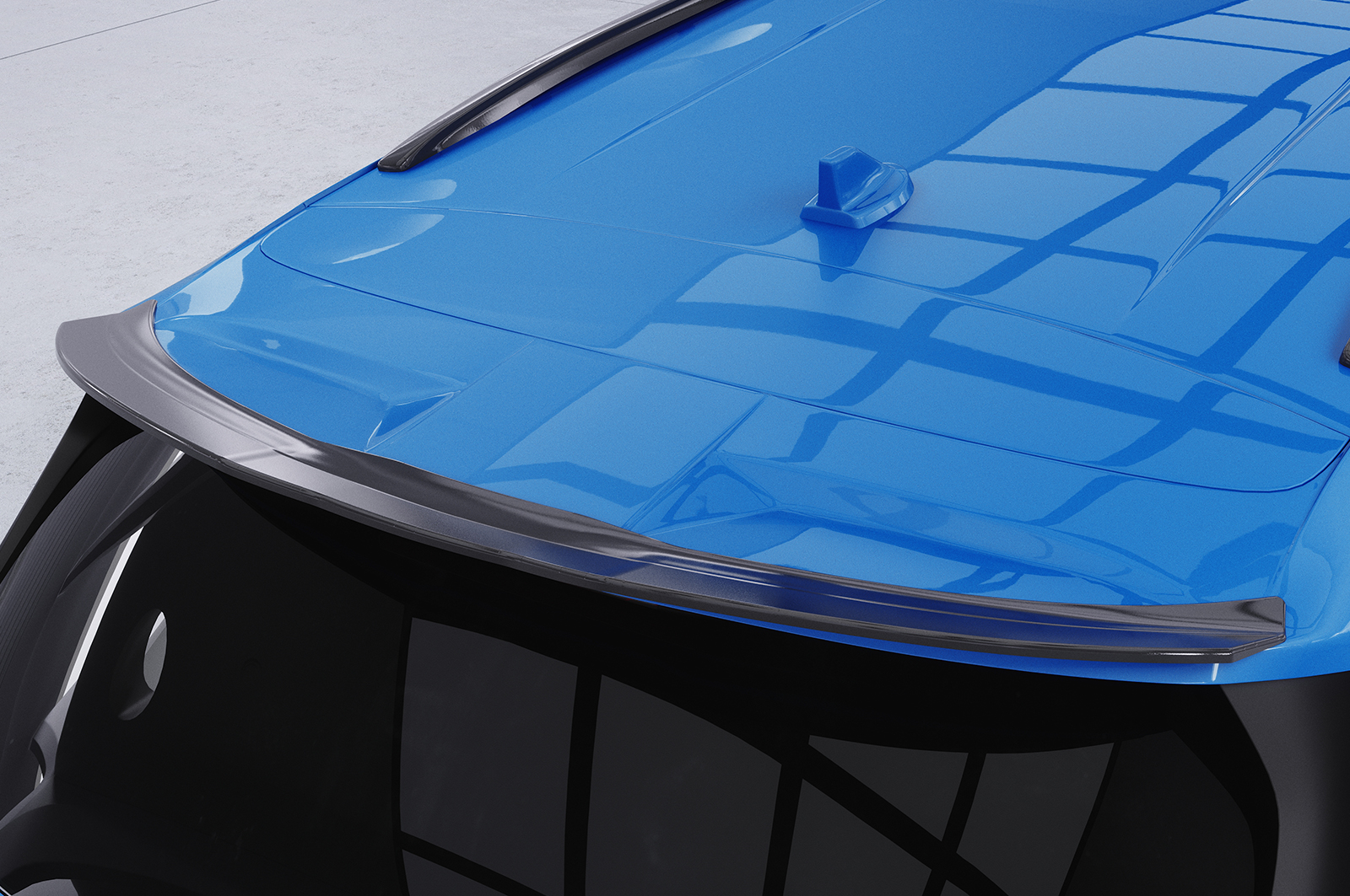 Becquet / Extension CAP pour Ford Focus MK4 ST break et ST break avec pack esthétique (depuis 2018) - Fabriqué en ABS (6 finitions au choix)