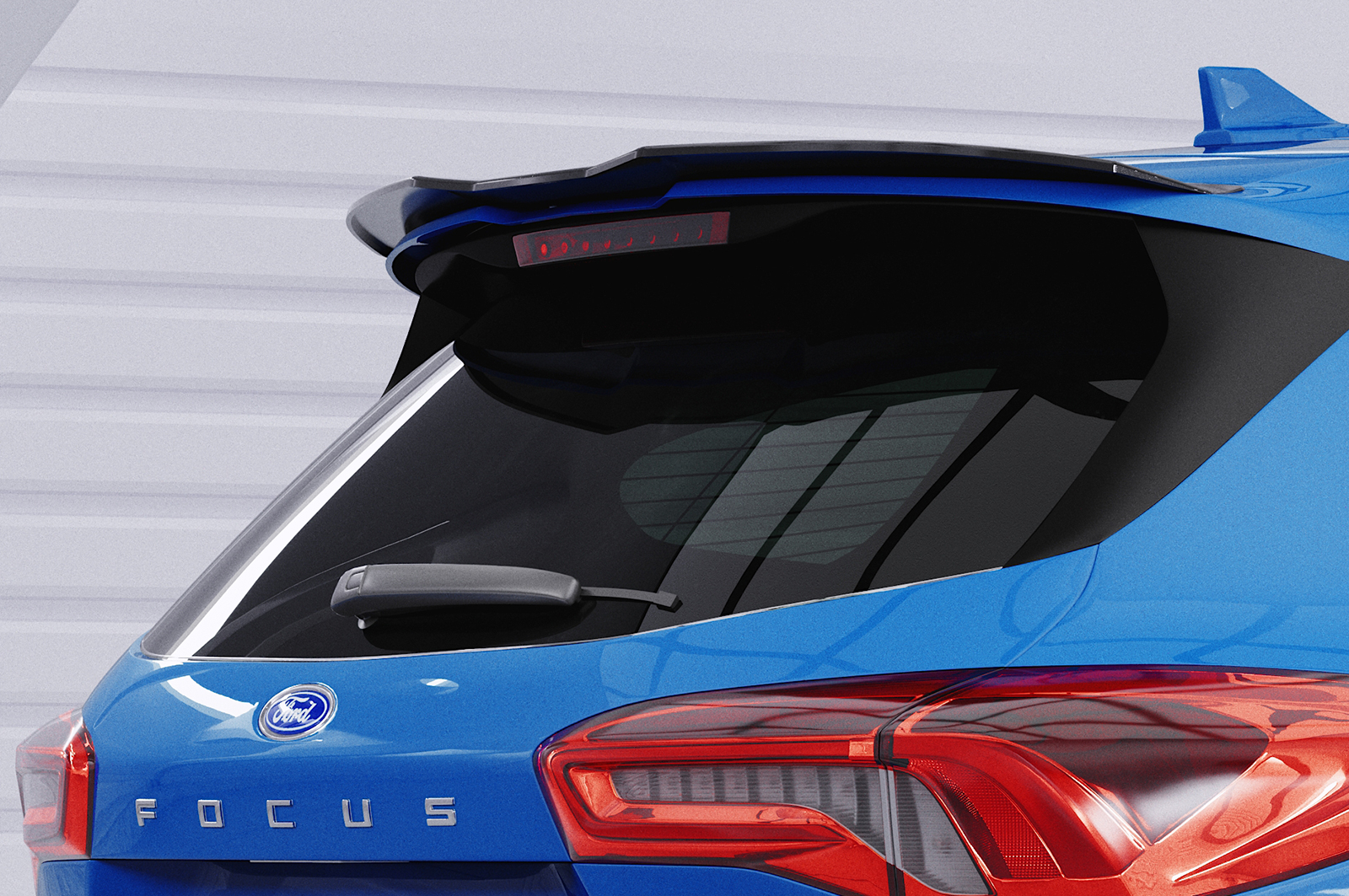 Becquet / Extension CAP pour Ford Focus MK4 ST break et ST break avec pack esthétique (depuis 2018) - Fabriqué en ABS (6 finitions au choix)