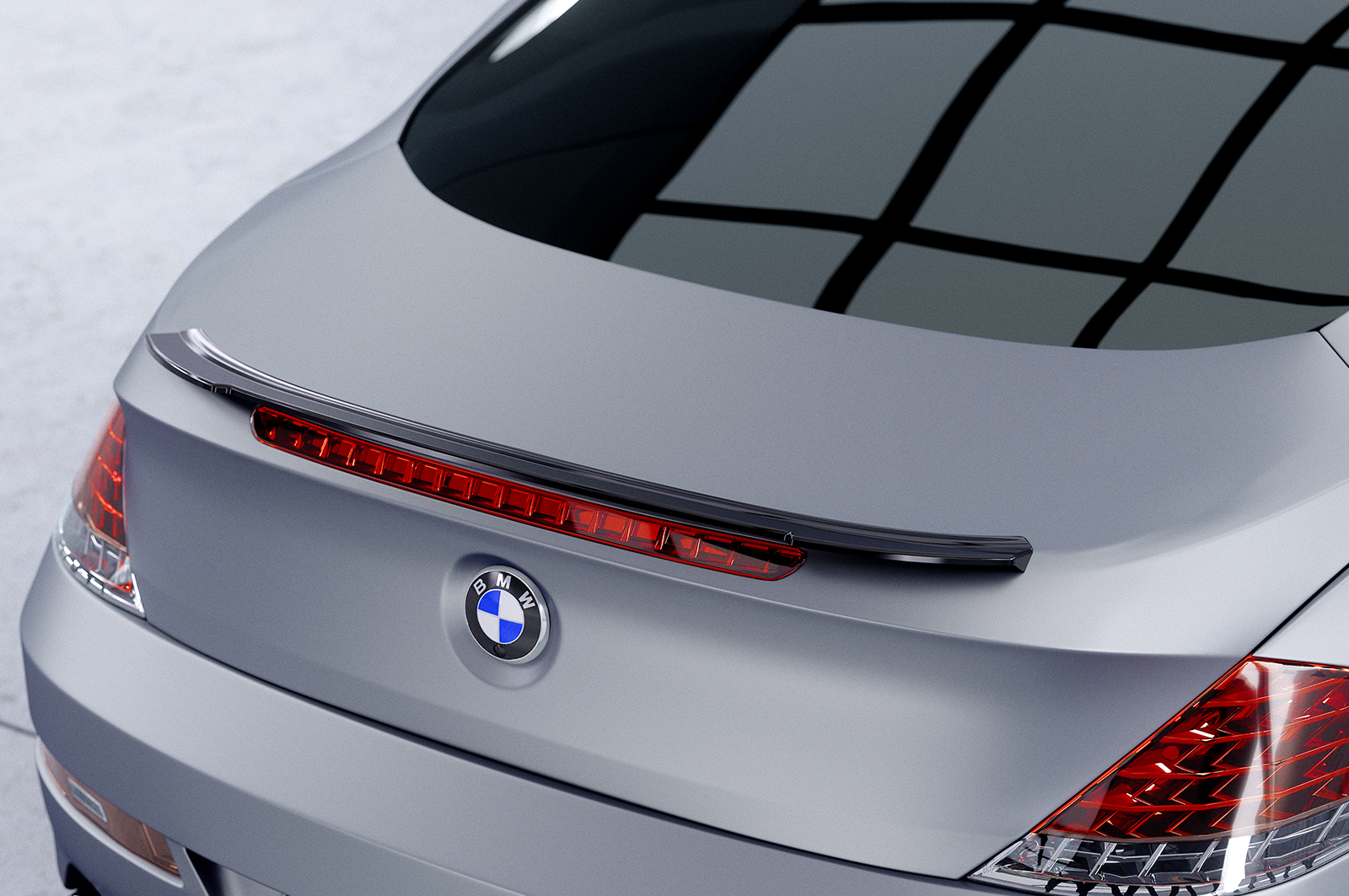 Becquet / Extension CAP pour BMW Série 6 E63 / E64 coupé et cabriolet (2003-2010) - Fabriqué en ABS (6 finitions au choix)