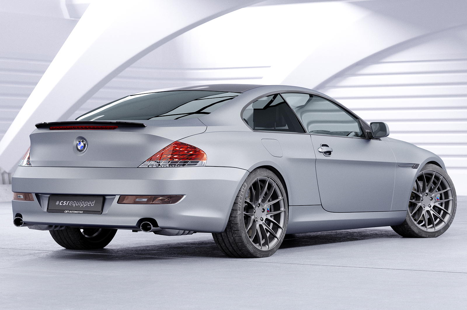 Becquet / Extension CAP pour BMW Série 6 E63 / E64 coupé et cabriolet (2003-2010) - Fabriqué en ABS (6 finitions au choix)