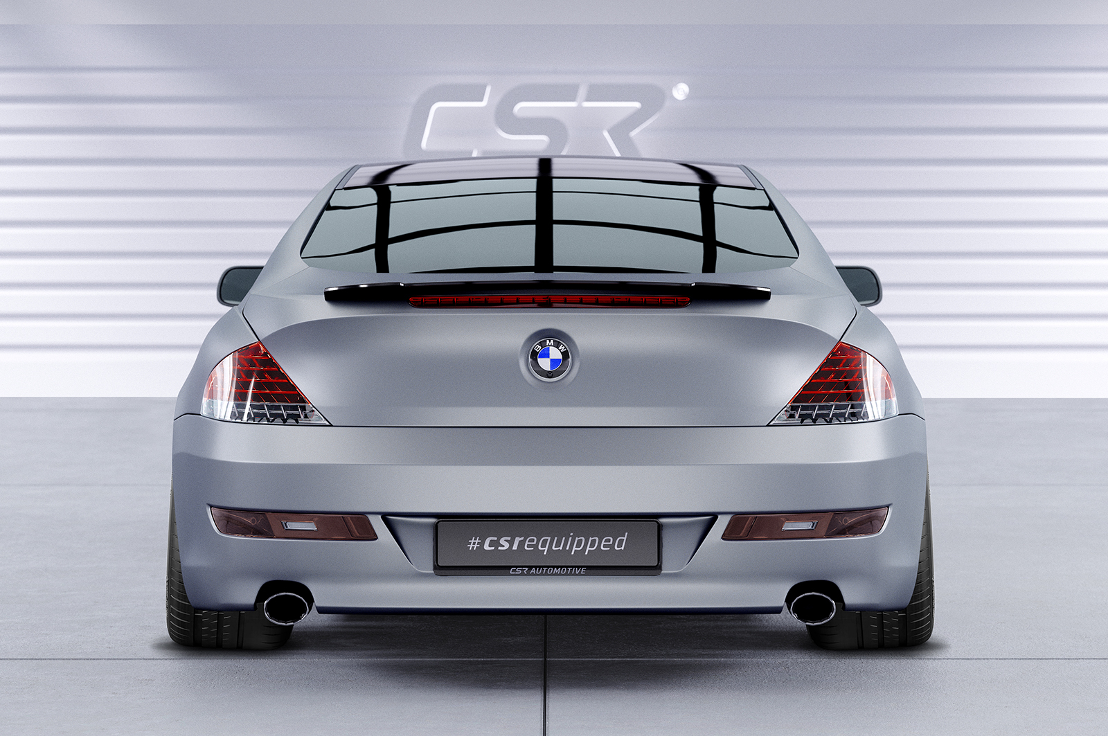 Becquet / Extension CAP pour BMW Série 6 E63 / E64 coupé et cabriolet (2003-2010) - Fabriqué en ABS (6 finitions au choix)