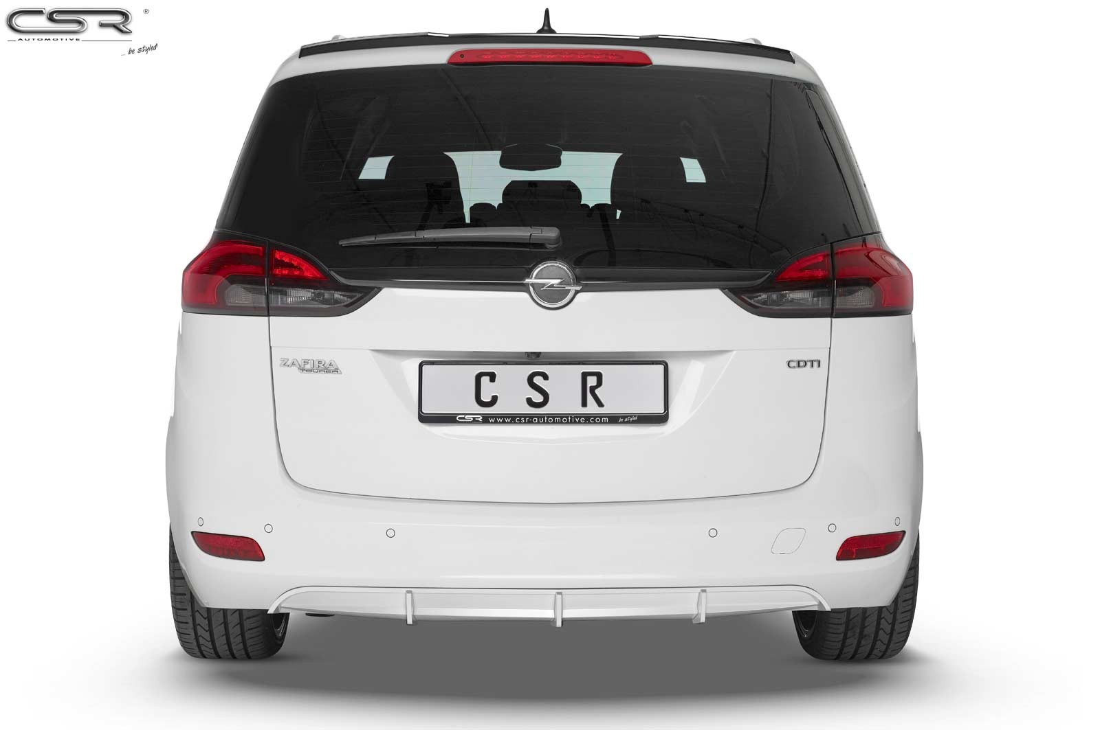 Becquet / Extension CAP pour Opel Zafira C Tourer (depuis 2011) - Fabriqué en ABS (6 finitions au choix)
