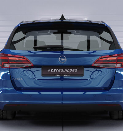 Becquet / Extension CAP pour Opel Astra K Sports Tourer (depuis 10/2015) - Fabriqué en ABS (6 finitions au choix)