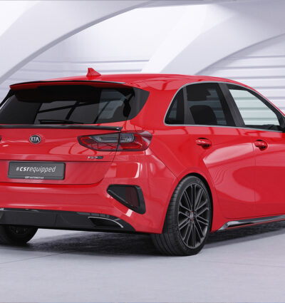 Becquet / Extension CAP pour Kia Ceed (CD) toutes carrosseries (depuis 2018) - Fabriqué en ABS (6 finitions au choix)