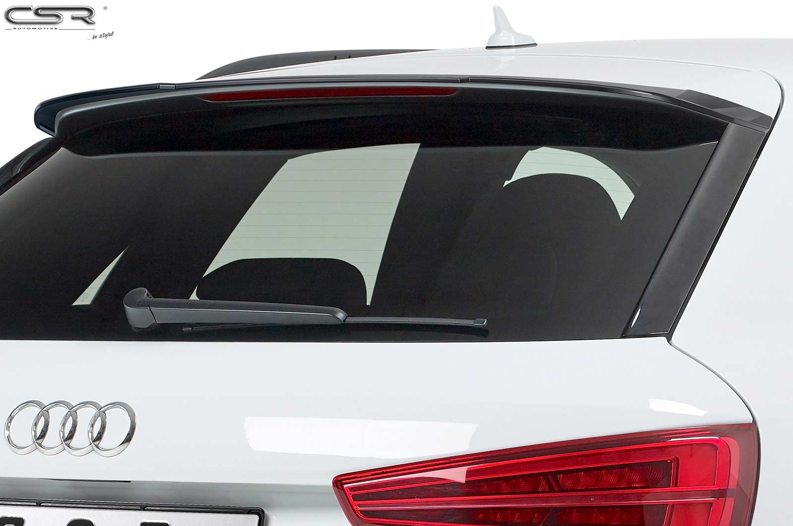 Becquet / Extension CAP pour Audi Q3 (8U) toutes carrosseries (2011-2018) - Fabriqué en ABS (6 finitions au choix)