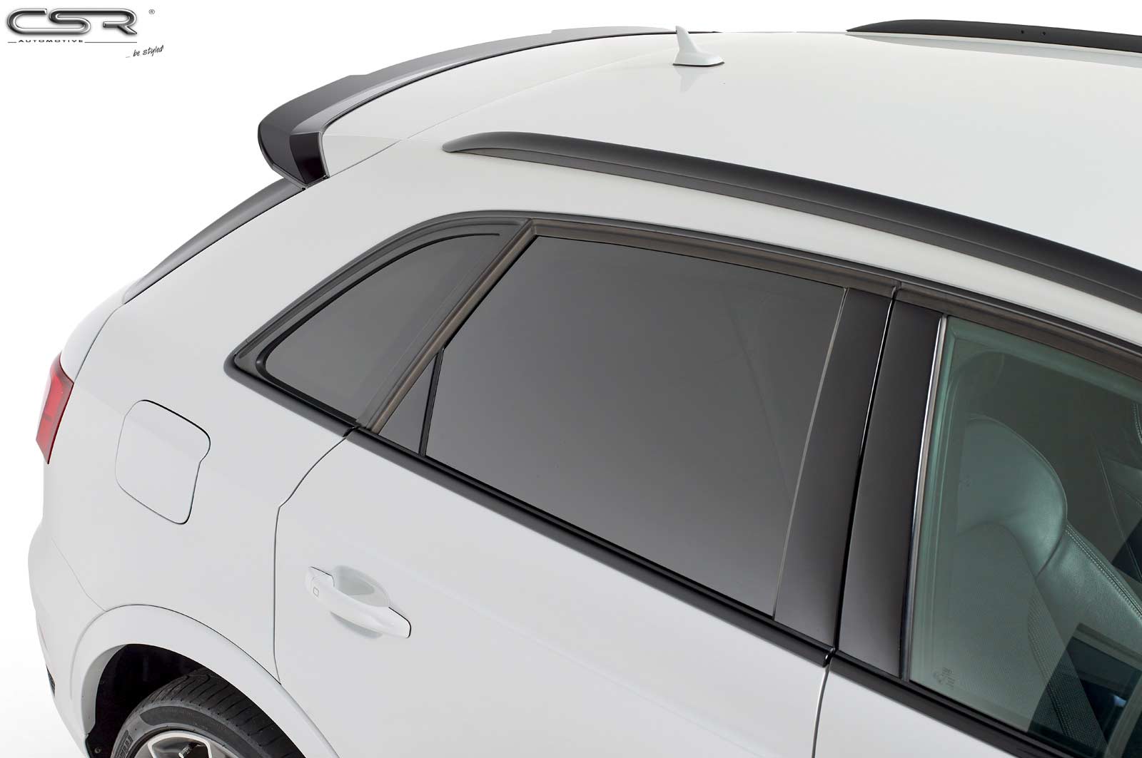Becquet / Extension CAP pour Audi Q3 (8U) toutes carrosseries (2011-2018) - Fabriqué en ABS (6 finitions au choix)