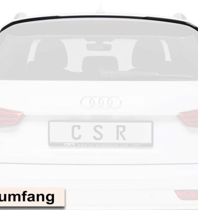 Becquet / Extension CAP pour Audi Q3 (8U) toutes carrosseries (2011-2018) - Fabriqué en ABS (6 finitions au choix)