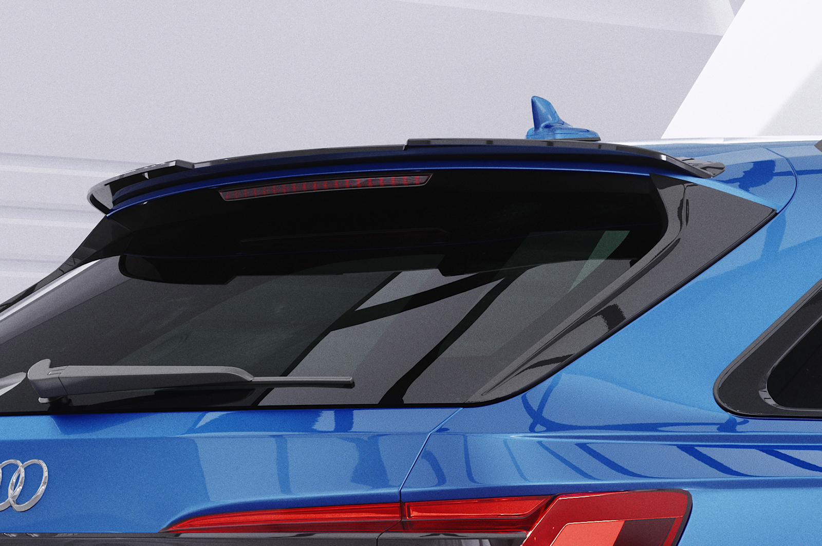 Becquet / Extension CAP pour Audi A6 C8 Typ (4K / F2) Avant (depuis 2018) - Fabriqué en ABS (6 finitions au choix)