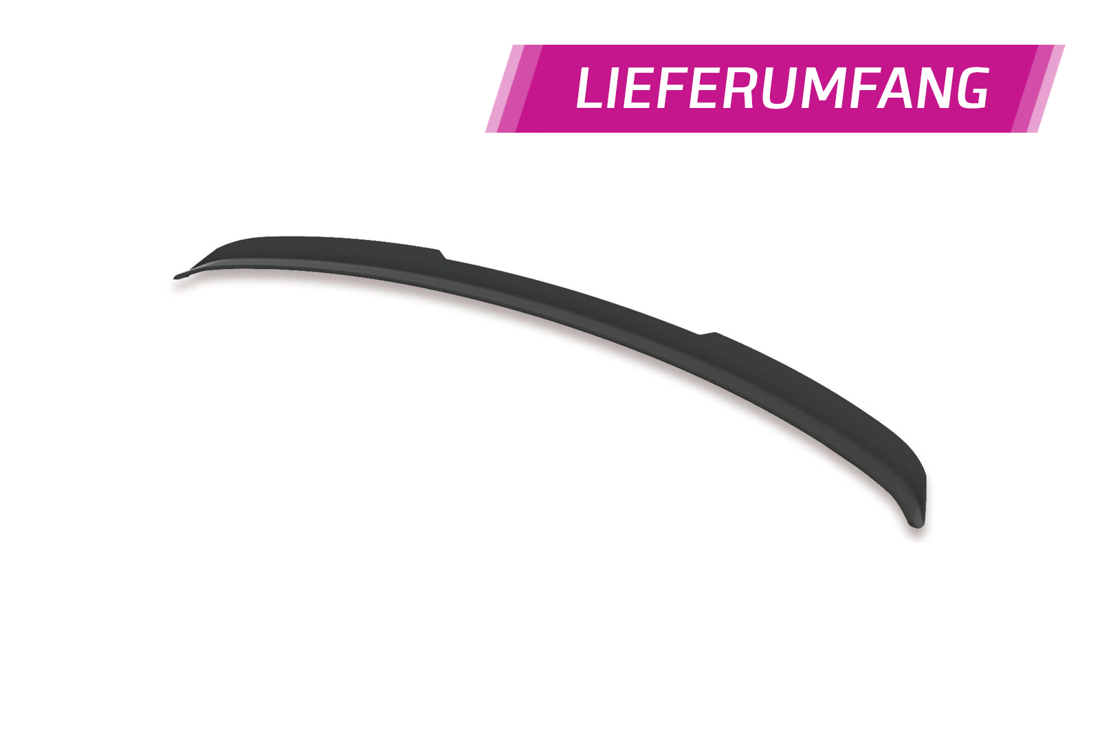 Becquet / Extension CAP pour Audi A6 C8 Typ (4K / F2) Avant (depuis 2018) - Fabriqué en ABS (6 finitions au choix)