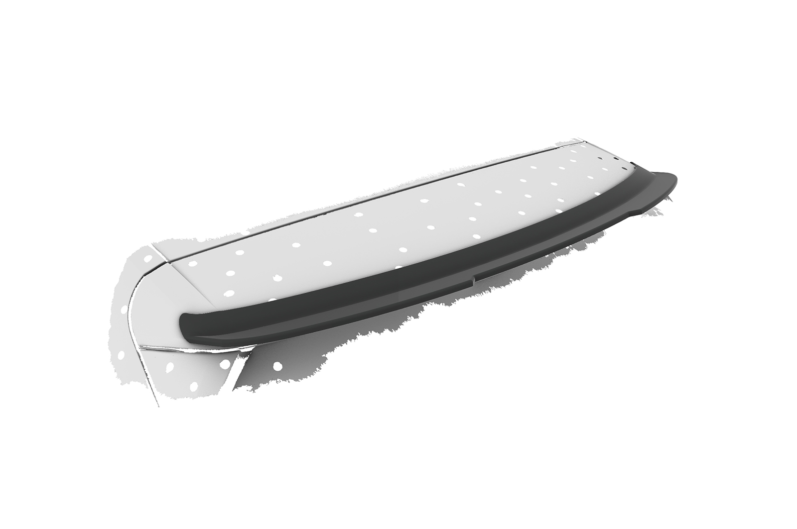 Becquet / Extension CAP pour Audi A6 C8 Typ (4K / F2) Avant (depuis 2018) - Fabriqué en ABS (6 finitions au choix)
