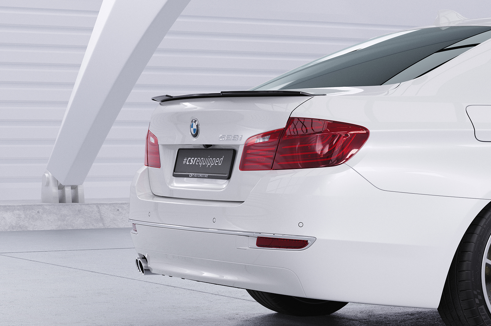 Becquet / Extension CAP pour BMW Série 5 F10 berline (01/2010-01/2017) - Fabriqué en ABS (6 finitions au choix)