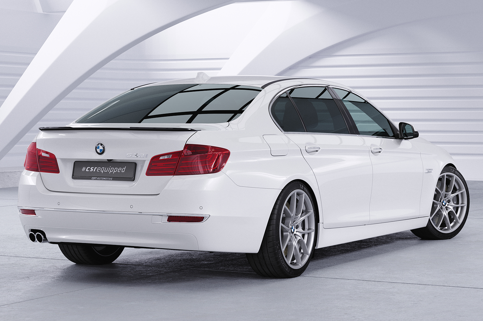 Becquet / Extension CAP pour BMW Série 5 F10 berline (01/2010-01/2017) - Fabriqué en ABS (6 finitions au choix)