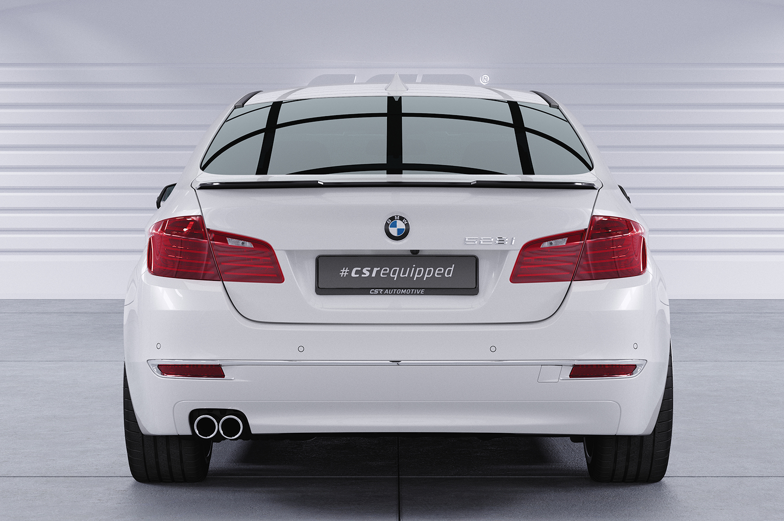 Becquet / Extension CAP pour BMW Série 5 F10 berline (01/2010-01/2017) - Fabriqué en ABS (6 finitions au choix)
