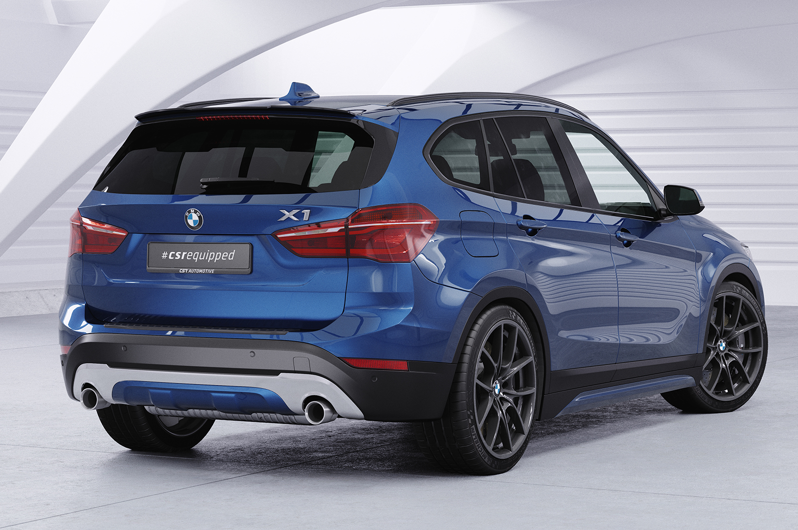 Becquet / Extension CAP pour BMW X1 F48 toutes carrosseries (depuis 2015) - Fabriqué en ABS (6 finitions au choix)