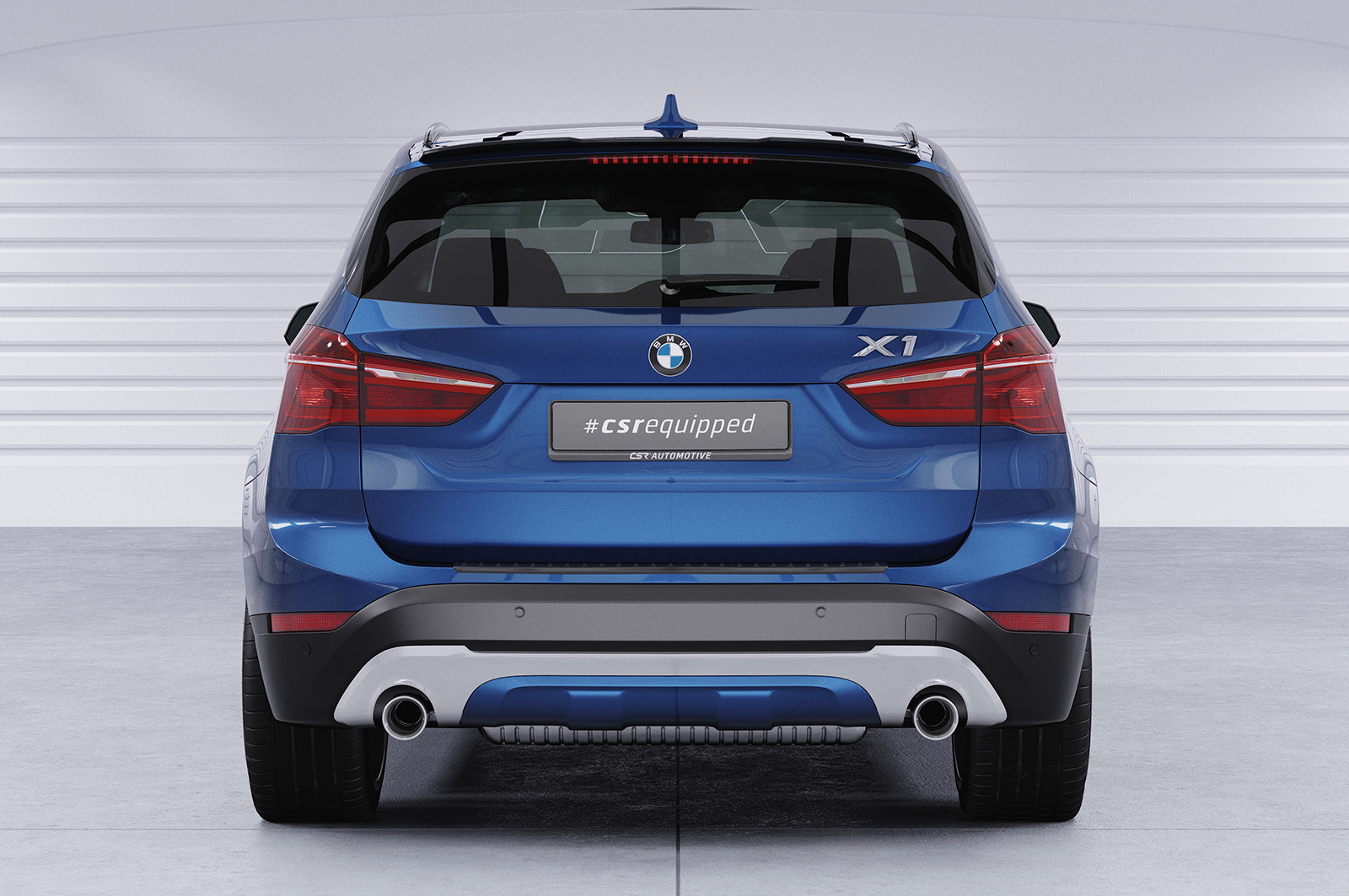 Becquet / Extension CAP pour BMW X1 F48 toutes carrosseries (depuis 2015) - Fabriqué en ABS (6 finitions au choix)
