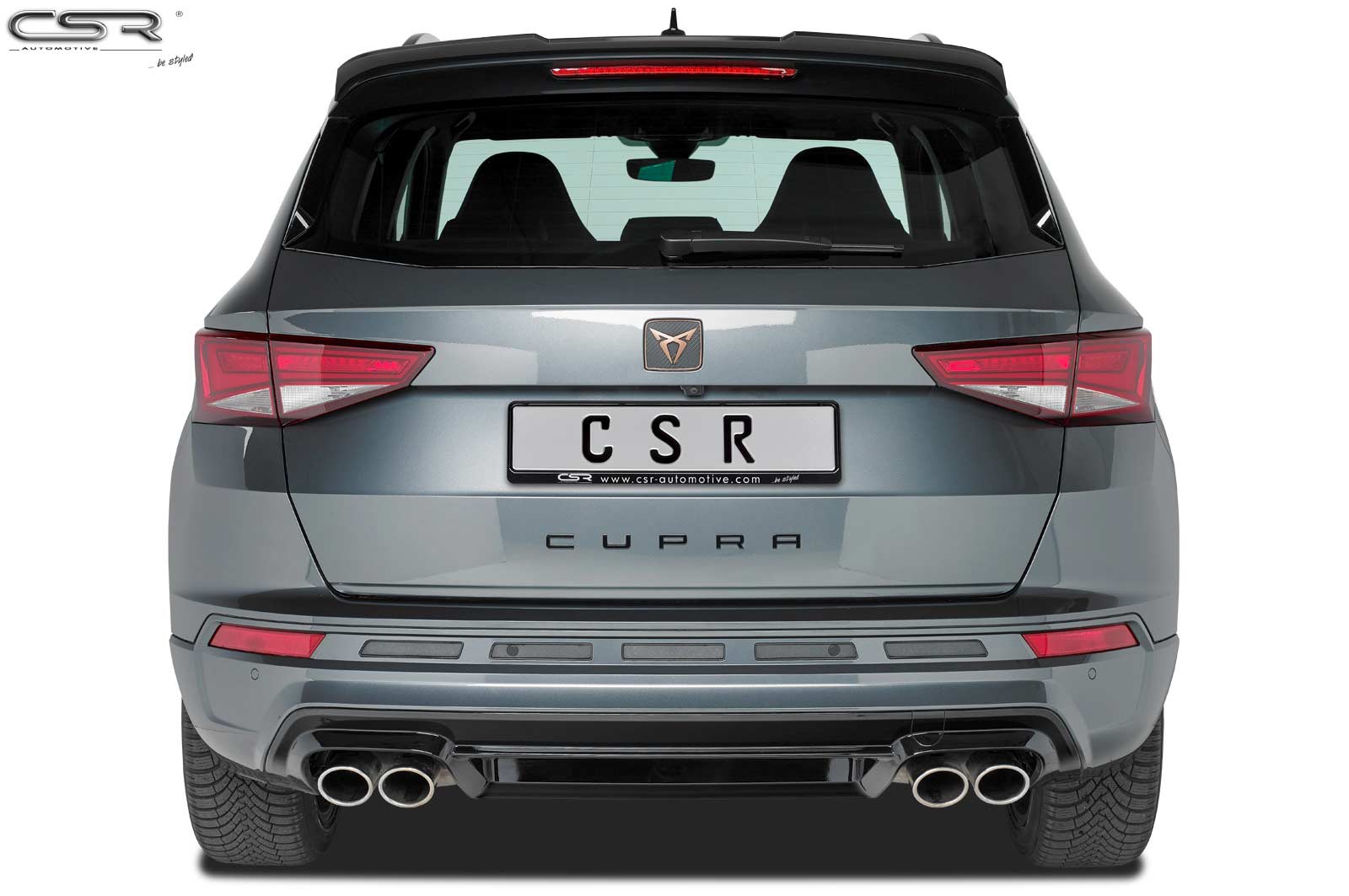 Becquet / Extension CAP pour Cupra Ateca toutes carrosseries (depuis 2018) - Fabriqué en ABS (6 finitions au choix)