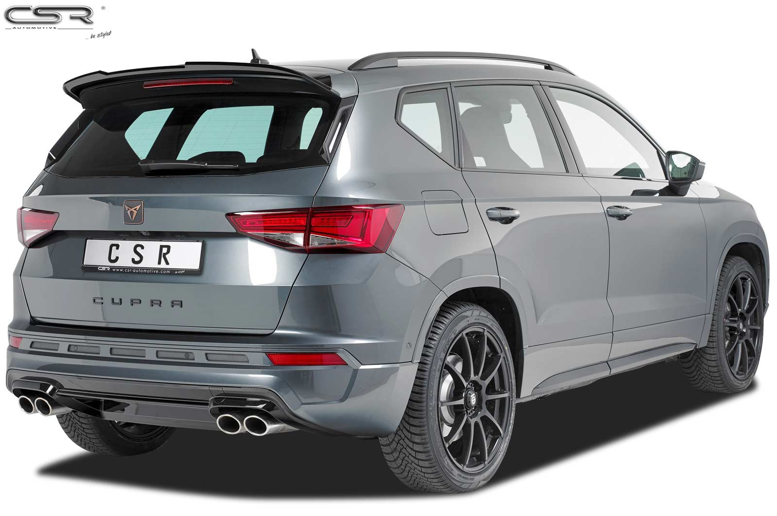 Becquet / Extension CAP pour Cupra Ateca toutes carrosseries (depuis 2018) - Fabriqué en ABS (6 finitions au choix)