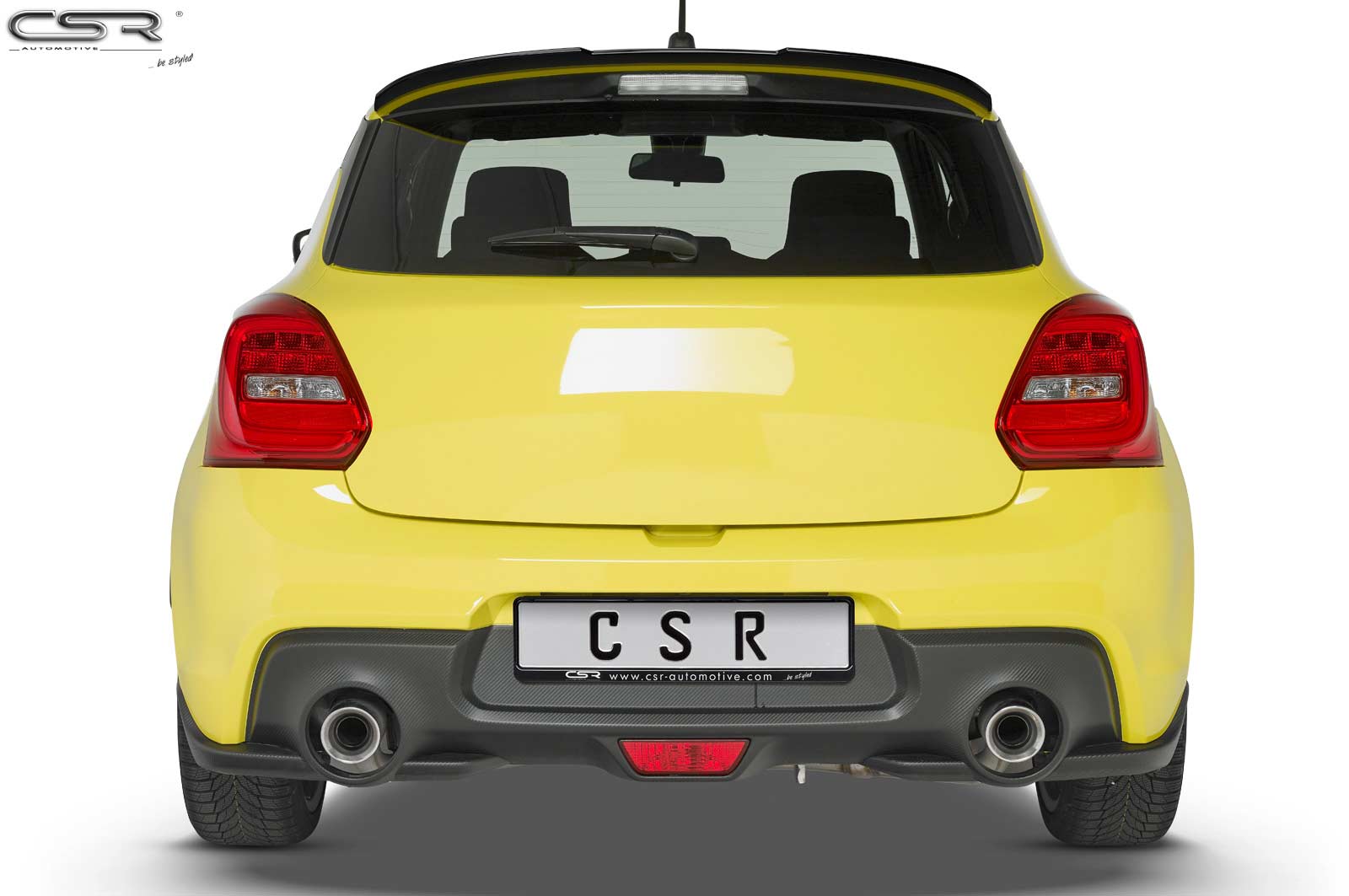 Becquet / Extension CAP pour Suzuki Swift 6 (RZ / AZ) Sport (depuis 2018) - Fabriqué en ABS (6 finitions au choix)