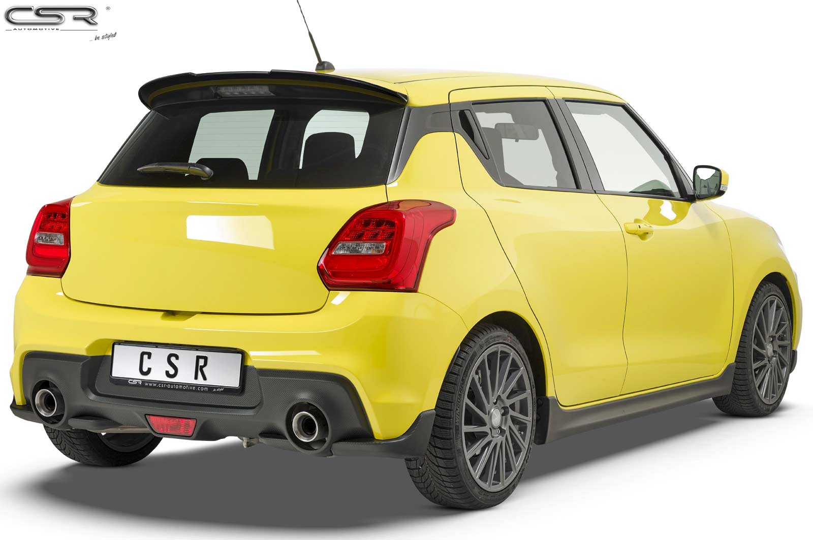 Becquet / Extension CAP pour Suzuki Swift 6 (RZ / AZ) Sport (depuis 2018) - Fabriqué en ABS (6 finitions au choix)