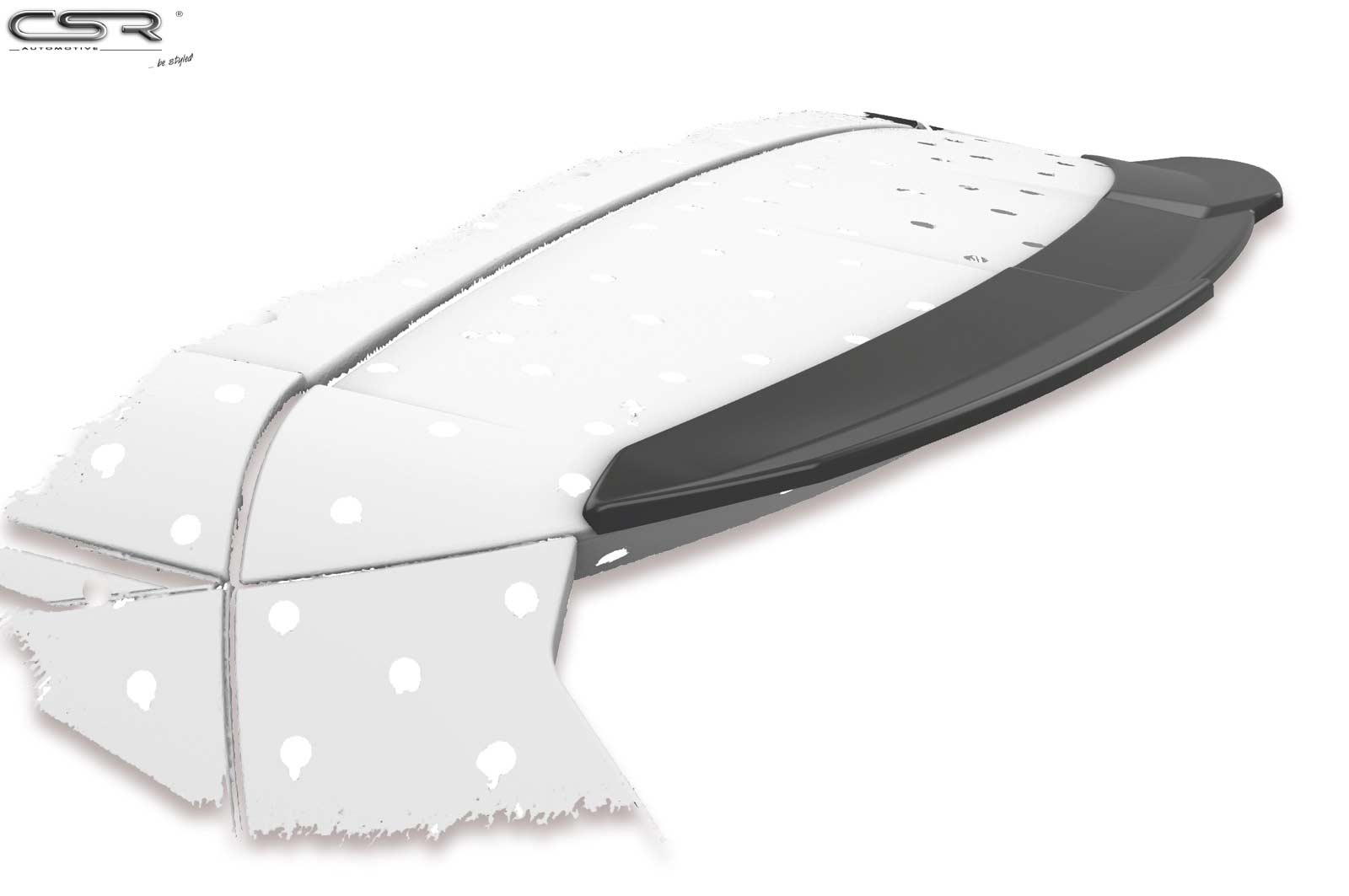Becquet / Extension CAP pour Opel Grandland X toutes carrosseries (depuis 2017) - Fabriqué en ABS (6 finitions au choix)