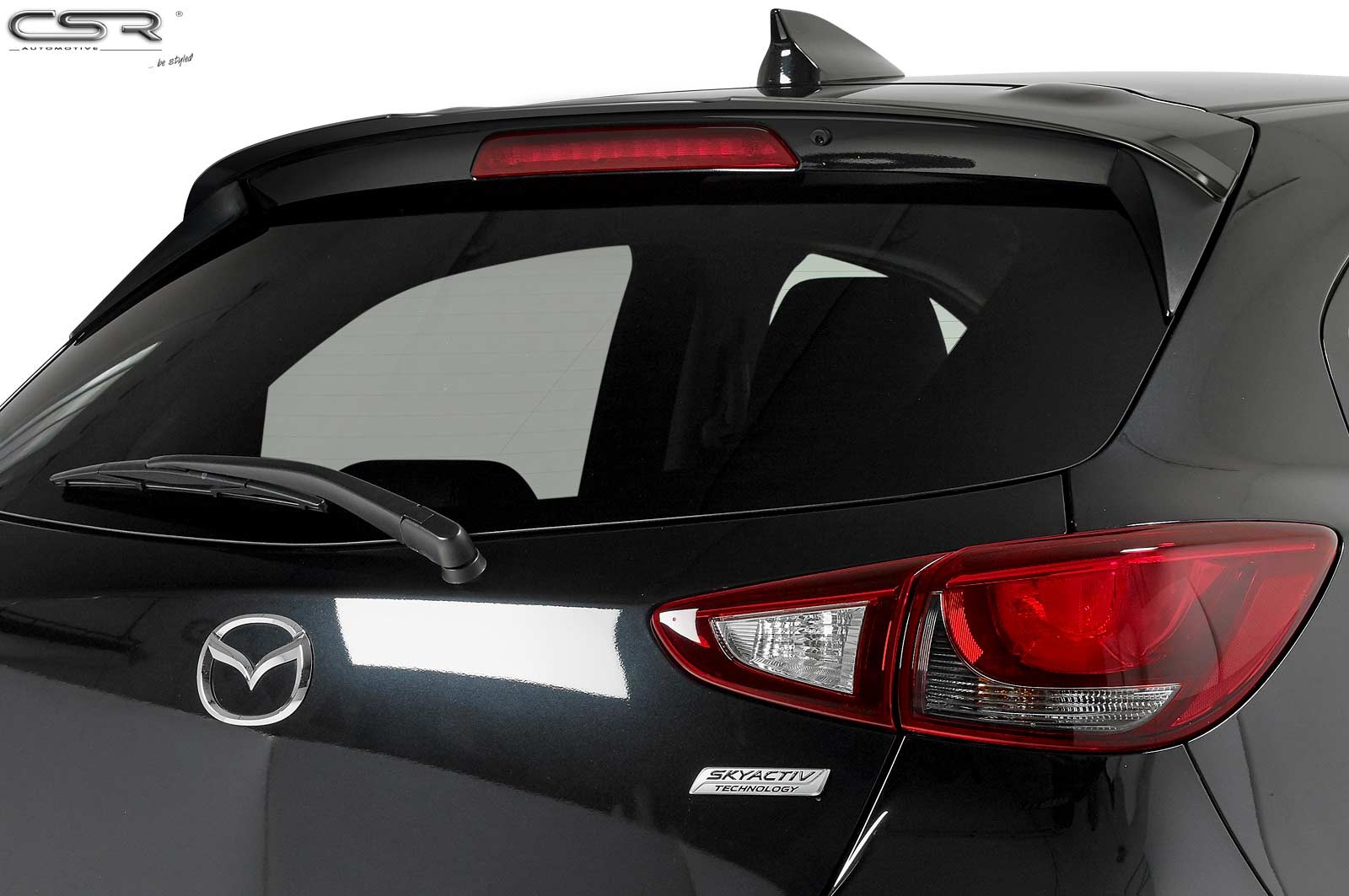 Becquet / Extension CAP pour Mazda 2 (Typ DJ) toutes carrosseries (depuis 2014) - Fabriqué en ABS (6 finitions au choix)