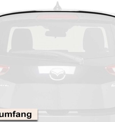 Becquet / Extension CAP pour Mazda 2 (Typ DJ) toutes carrosseries (depuis 2014) - Fabriqué en ABS (6 finitions au choix)