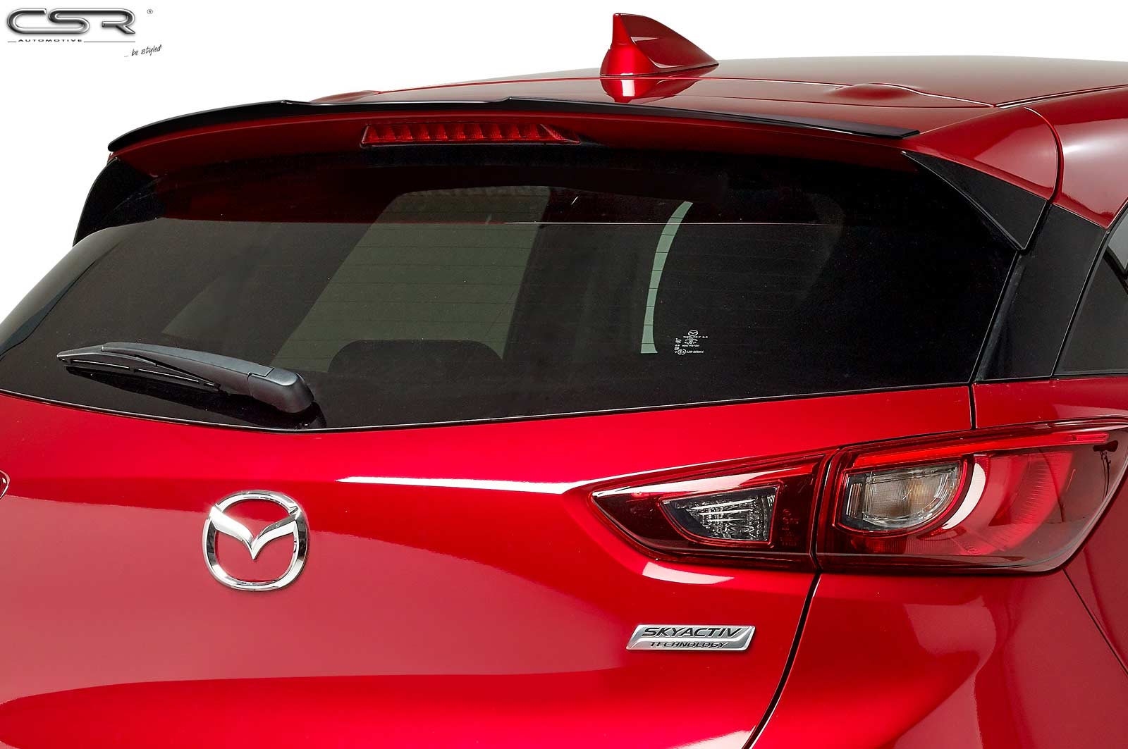 Becquet / Extension CAP pour Mazda CX-3 toutes carrosseries (depuis 2015) - Fabriqué en ABS (6 finitions au choix)