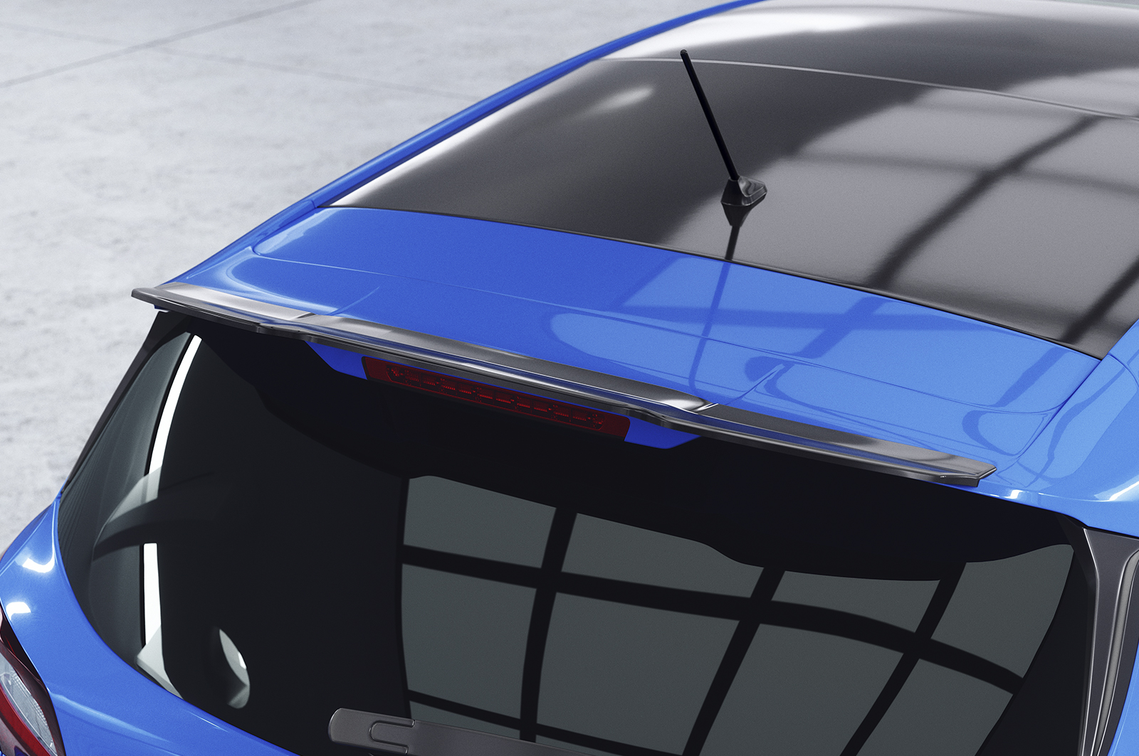 Becquet / Extension CAP pour Ford Fiesta MK8 ST / ST-Line avec pack esthétique (depuis 2017) - Fabriqué en ABS (6 finitions au choix)