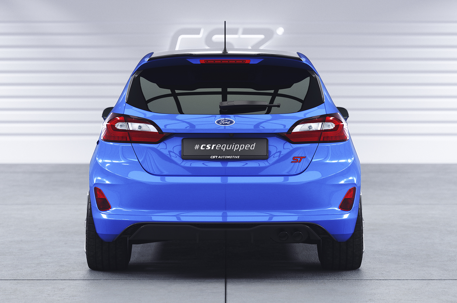 Becquet / Extension CAP pour Ford Fiesta MK8 ST / ST-Line avec pack esthétique (depuis 2017) - Fabriqué en ABS (6 finitions au choix)