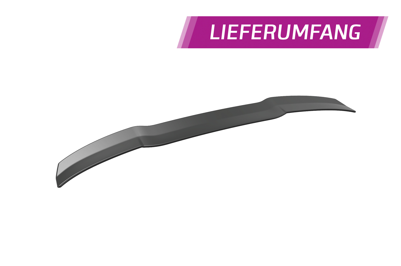 Becquet / Extension CAP pour Ford Fiesta MK8 ST / ST-Line avec pack esthétique (depuis 2017) - Fabriqué en ABS (6 finitions au choix)