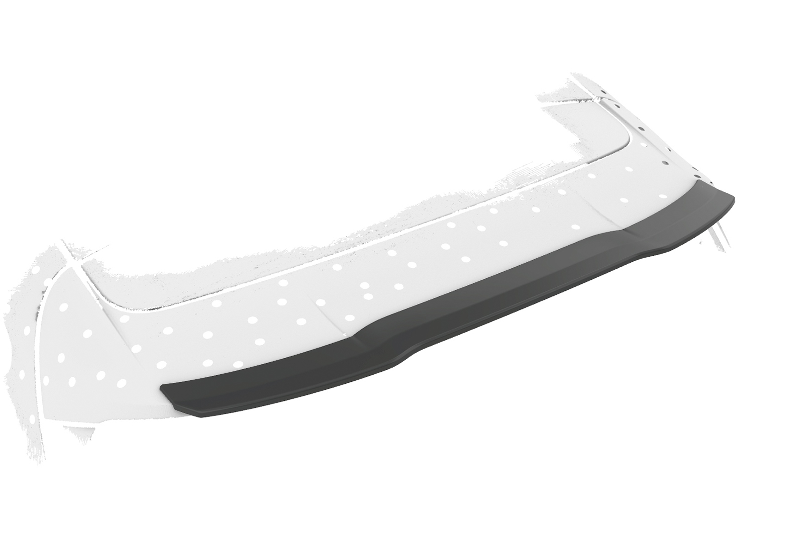 Becquet / Extension CAP pour Ford Fiesta MK8 ST / ST-Line avec pack esthétique (depuis 2017) - Fabriqué en ABS (6 finitions au choix)