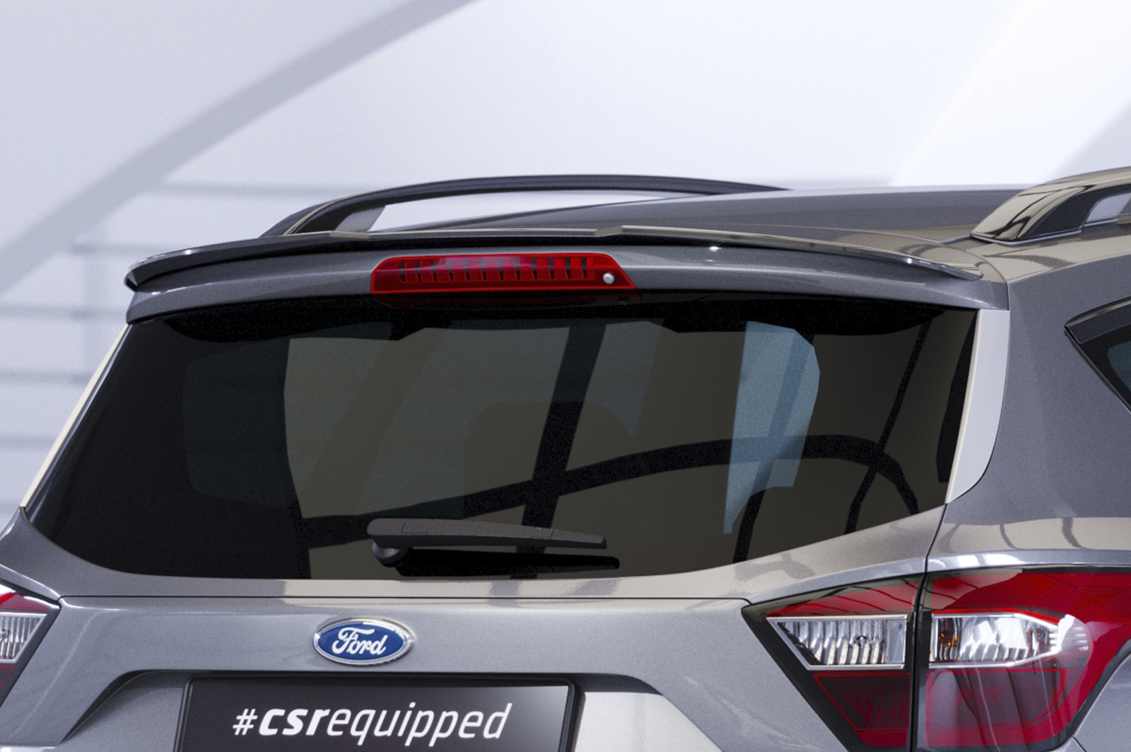 Becquet / Extension CAP pour Ford Kuga 2. Generation toutes carrosseries (2012-2019) - Fabriqué en ABS (6 finitions au choix)