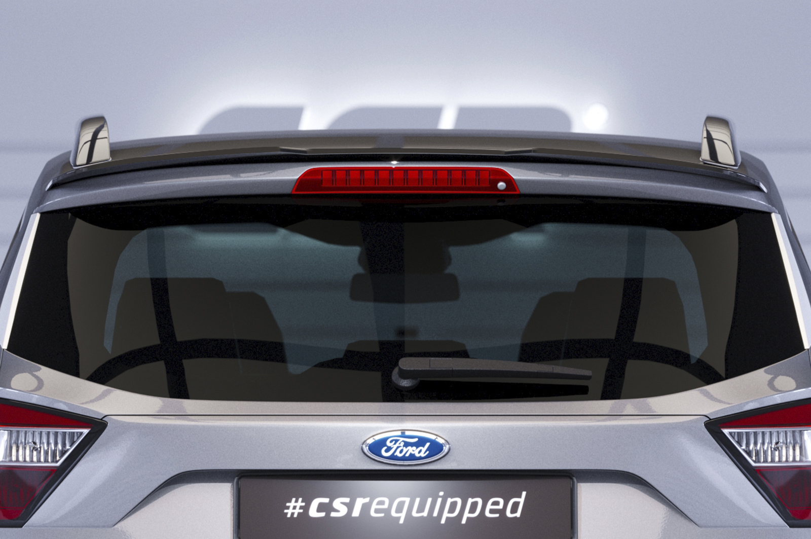 Becquet / Extension CAP pour Ford Kuga 2. Generation toutes carrosseries (2012-2019) - Fabriqué en ABS (6 finitions au choix)