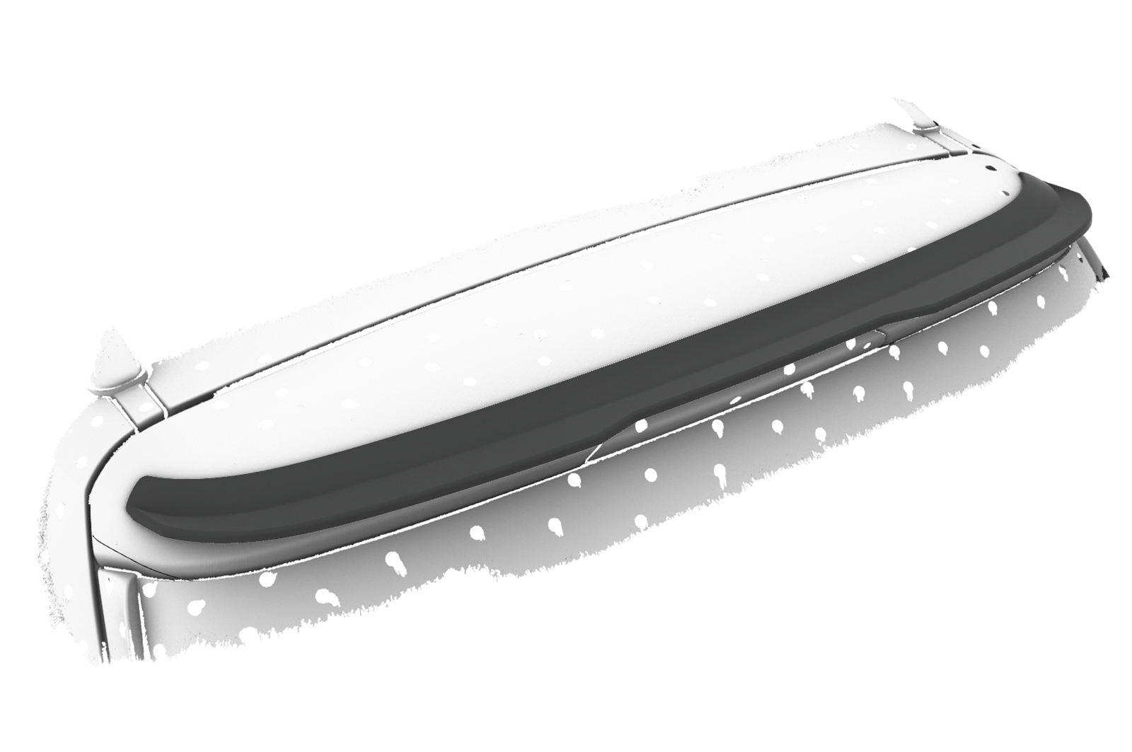 Becquet / Extension CAP pour Ford Kuga 2. Generation toutes carrosseries (2012-2019) - Fabriqué en ABS (6 finitions au choix)