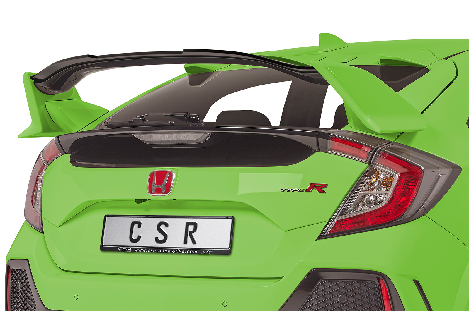 Becquet / Extension CAP pour Honda Civic Type R FK8 toutes carrosseries (depuis 2017) - Fabriqué en ABS (6 finitions au choix)
