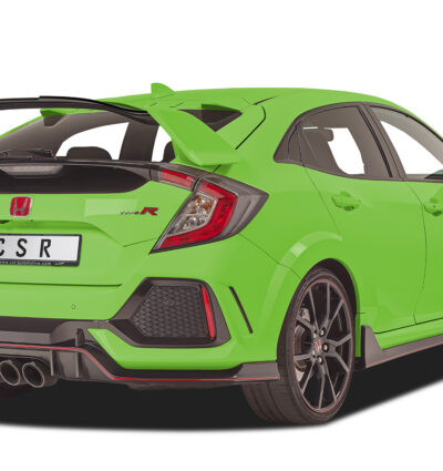 Becquet / Extension CAP pour Honda Civic Type R FK8 toutes carrosseries (depuis 2017) - Fabriqué en ABS (6 finitions au choix)